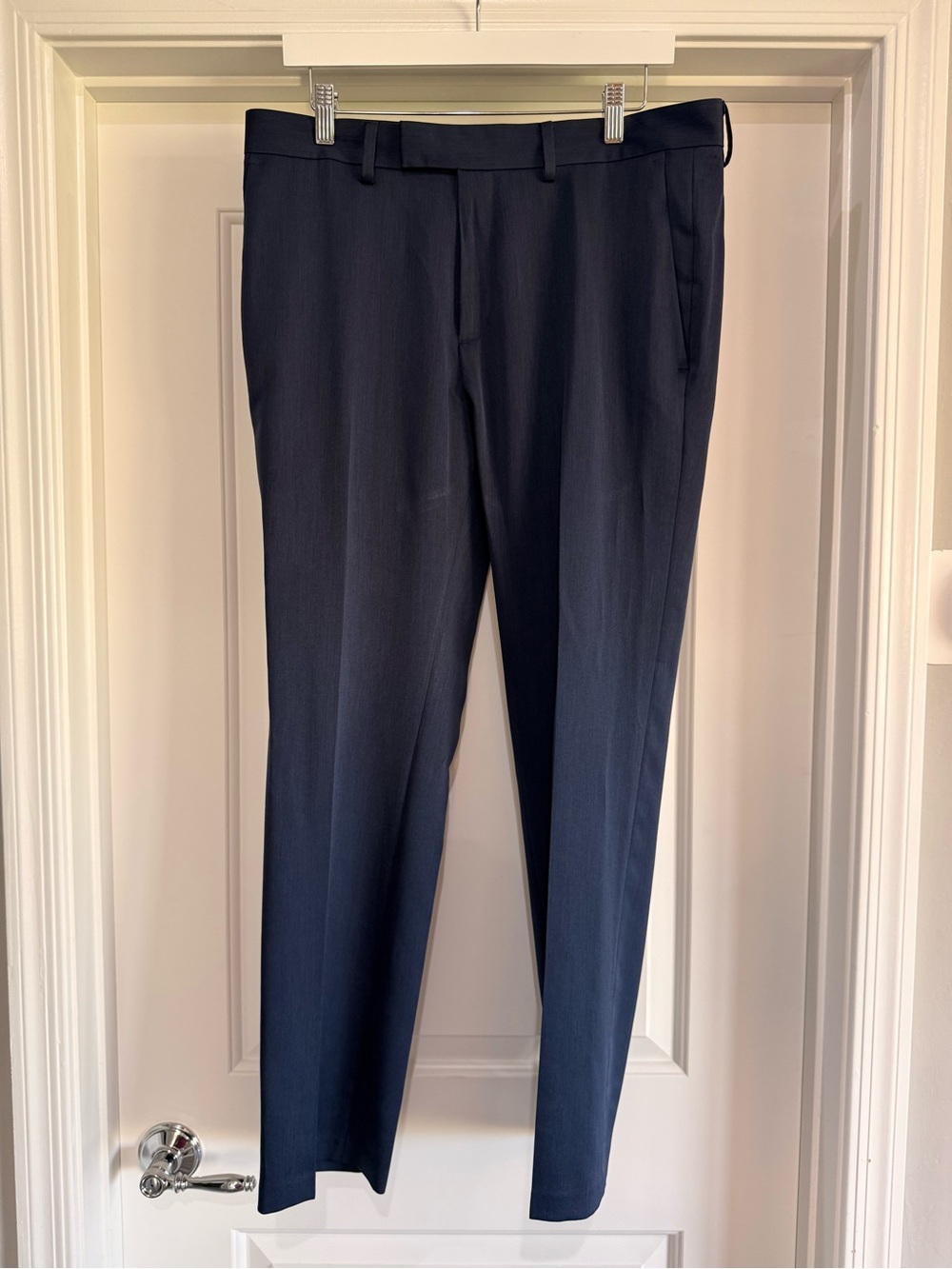 Kenneth Cole Men's Navy Blue Dress Pants